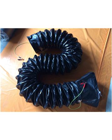 PVC導電黑風管、帶包風管